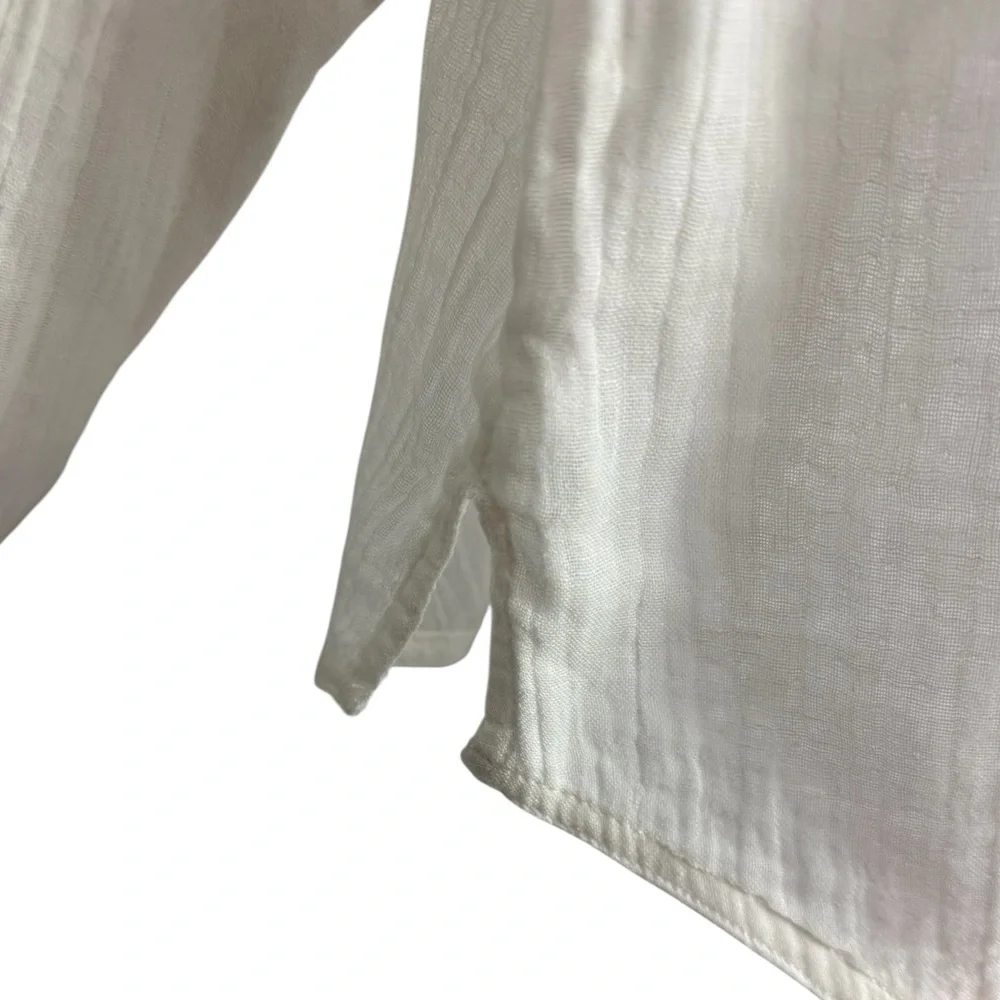 Free People Valley Double Cloth‎ Shirt, Size SMALL